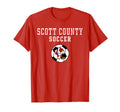 Scott County Middle School Soccer T-Shirt - Unique Graphic for Adults - T-Shirt, Sweatshirt, Hoodie