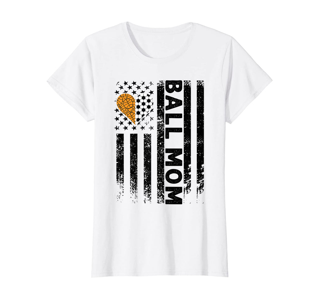 Womens Ball Mom Sport T-Shirt - Streetwear Style Men Women - T-Shirt, Sweatshirt, Hoodie