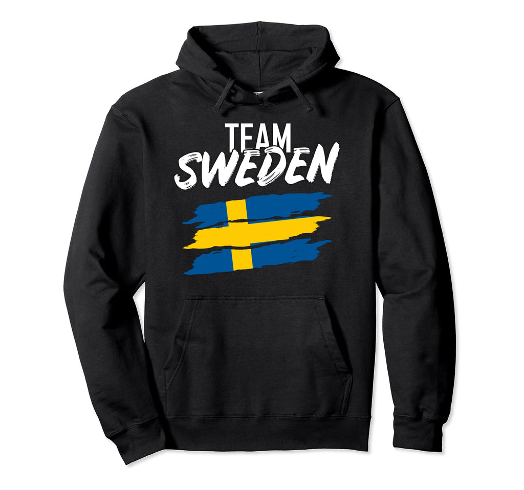 Team Sweden Soccer Swedish Sport Hoodie - Minimalist Print for Adults - T-Shirt, Sweatshirt, Hoodie