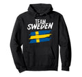 Team Sweden Soccer Swedish Sport Hoodie - Minimalist Print for Adults - T-Shirt, Sweatshirt, Hoodie