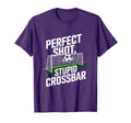 Shot Stupid Crossbar Funny Soccer Player T-Shirt - Minimalist Print Unisex - T-Shirt, Sweatshirt, Hoodie