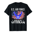 U S Air Force Proud Veteran T-Shirt - Casual Everyday Wear Men Women - T-Shirt, Sweatshirt, Hoodie