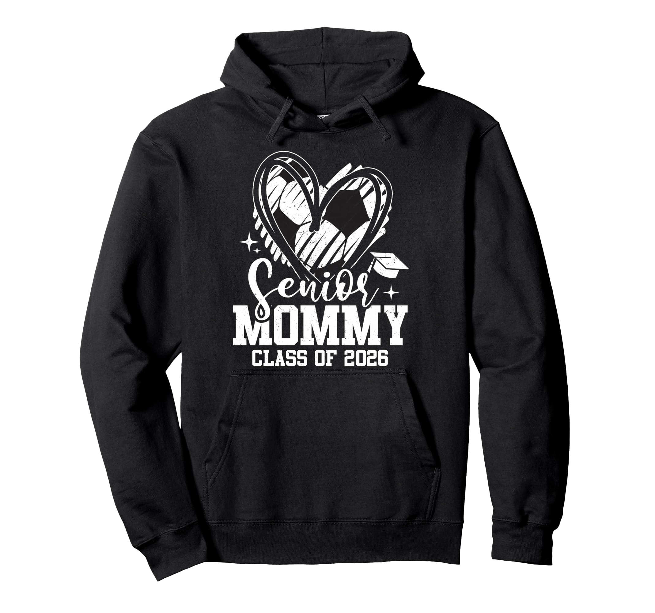 Senior Mommy Class 2026 Soccer Hoodie - Casual Everyday Wear Unisex - T-Shirt, Sweatshirt, Hoodie