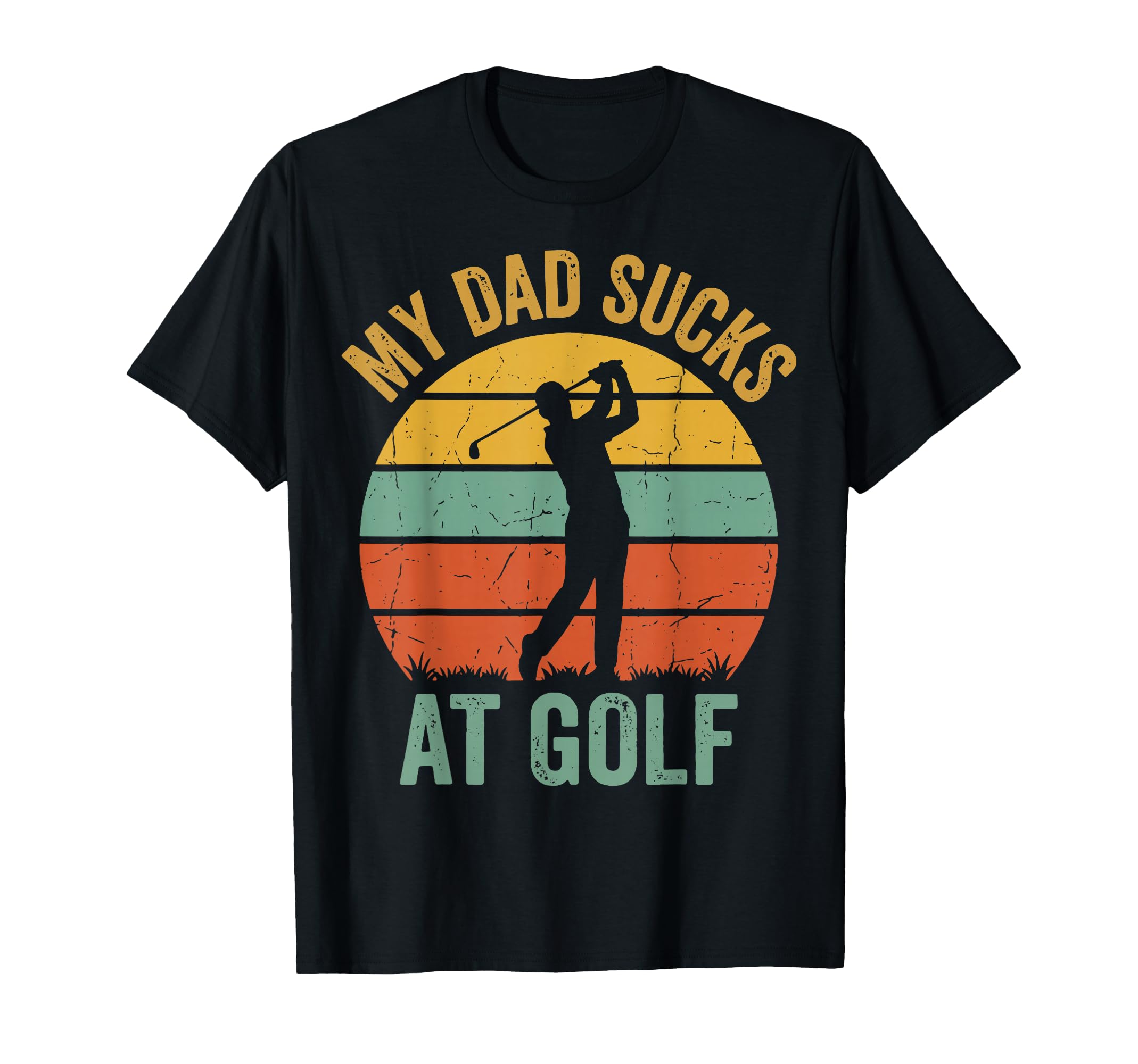 Golf Dad Bad Golfer Golfing Funny Hoodie - Casual Everyday Wear for Adults - T-Shirt, Sweatshirt, Hoodie