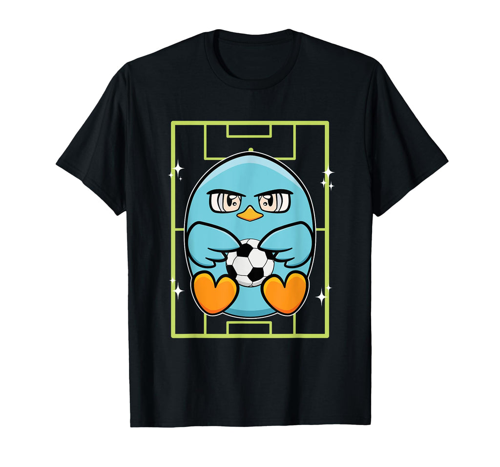 Blue Parakeet Soccer Ball Designs Hoodie - Graphic Print Unisex - T-Shirt, Sweatshirt, Hoodie
