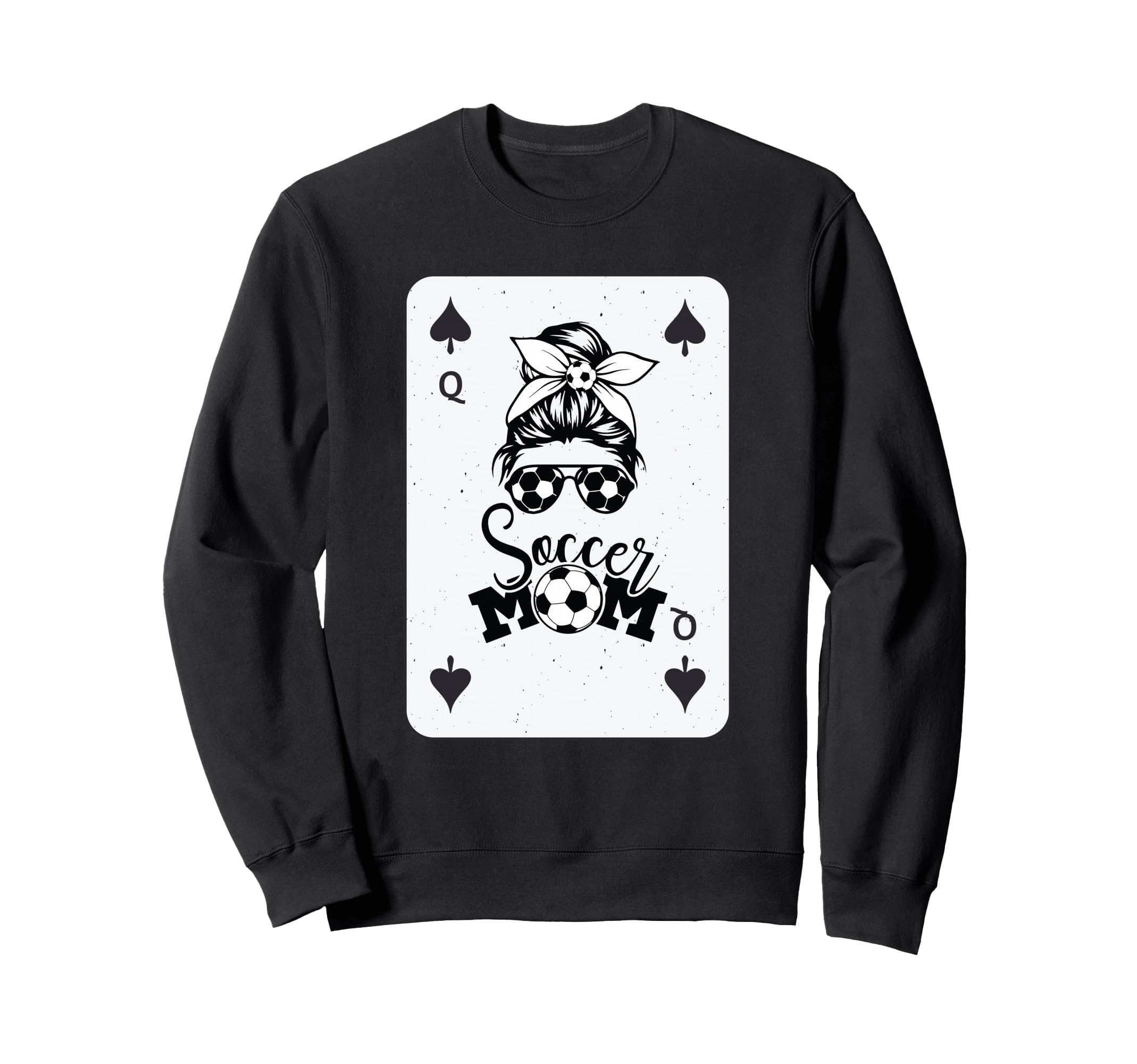 Soccer Mom Must Haves Womens Sweatshirt - Custom Art Print for Adults - T-Shirt, Sweatshirt, Hoodie