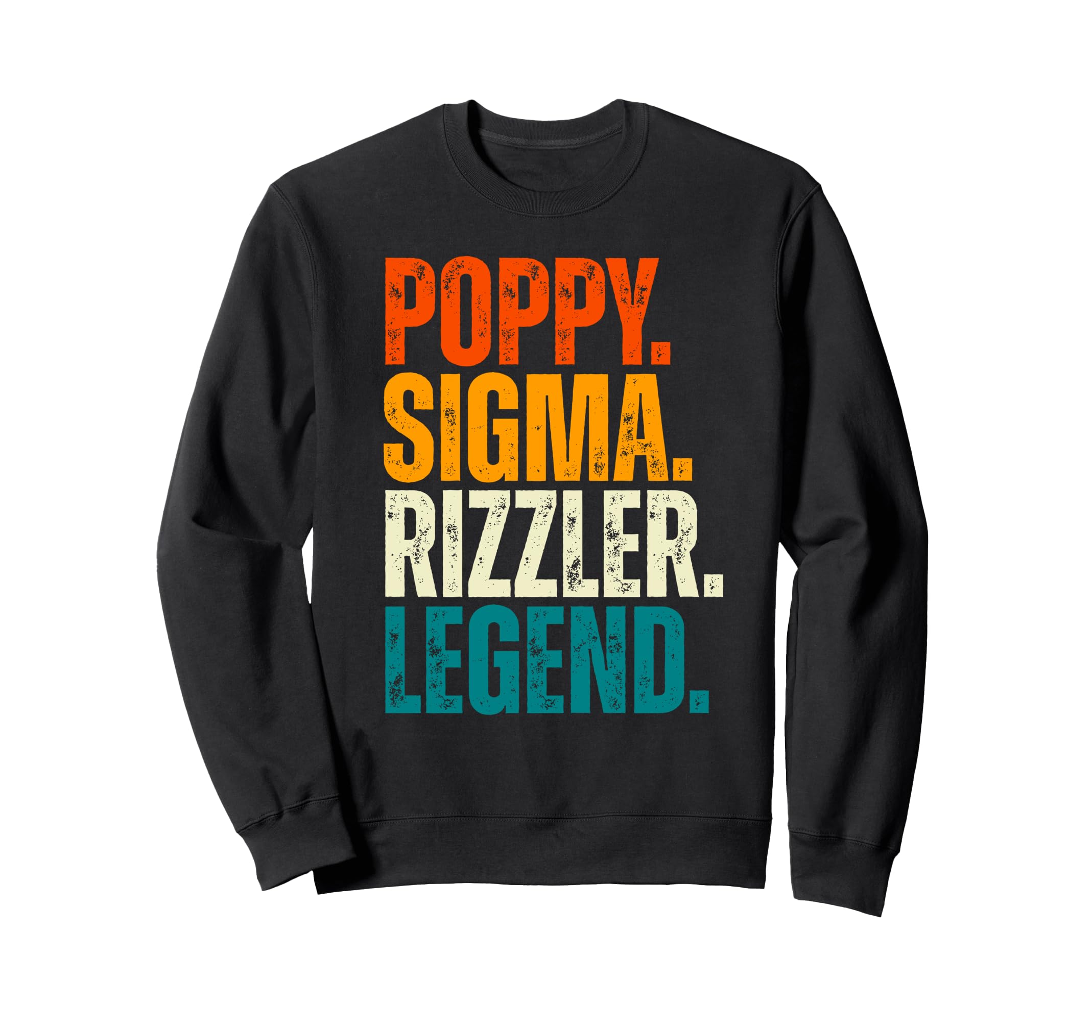 Funny Poppy Sigma Rizzler Legend Sweatshirt - Custom Art Print for Adults - T-Shirt, Sweatshirt, Hoodie