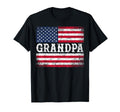 Grandpa Usa Flag Patriotic 4Th July T-Shirt - Graphic Print Men Women - T-Shirt, Sweatshirt, Hoodie