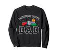 Birthday Dad Building Blocks Sweatshirt - Unique Graphic Unisex - T-Shirt, Sweatshirt, Hoodie