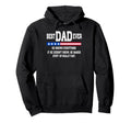 Dad Knows Everything Funny Gift Hoodie - Minimalist Print Men Women - T-Shirt, Sweatshirt, Hoodie