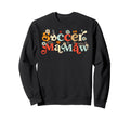 Soccer Mamaw Grandma Wildflower Boho Sweatshirt - Graphic Print Men Women - T-Shirt, Sweatshirt, Hoodie