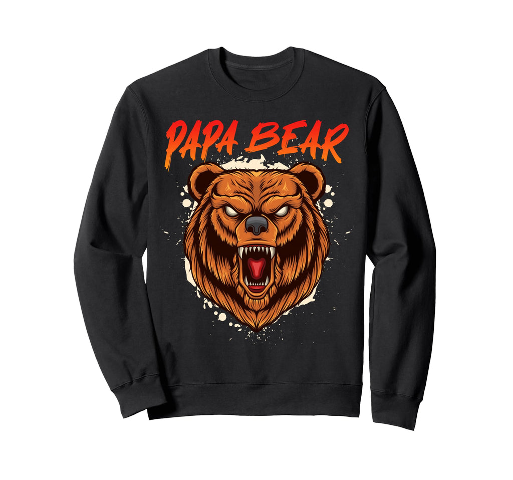 Soon Dad Bear Fater Papa Brewbear Sweatshirt - Trendy Graphic Unisex - T-Shirt, Sweatshirt, Hoodie