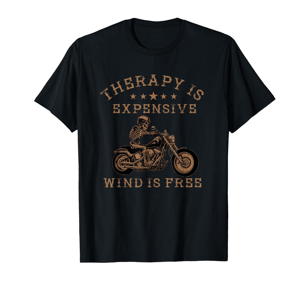 Therapy Is Expensive Wind Is Free T-Shirt - Minimalist Print for Adults - T-Shirt, Sweatshirt, Hoodie