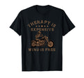 Therapy Is Expensive Wind Is Free T-Shirt - Minimalist Print for Adults - T-Shirt, Sweatshirt, Hoodie