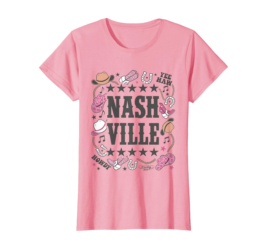 Nashville Country Cowgirl T-Shirt - Fun Novelty Design Unisex - T-Shirt, Sweatshirt, Hoodie
