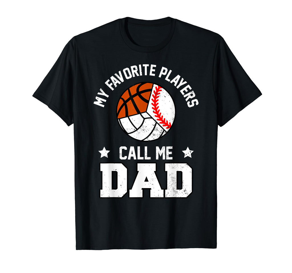 My Favorites Baseball Volleyball T-Shirt - Fun Novelty Design Men Women - T-Shirt, Sweatshirt, Hoodie