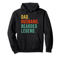Beard Best Dad Husband Fathers Day Hoodie - Unique Graphic for Adults - T-Shirt, Sweatshirt, Hoodie