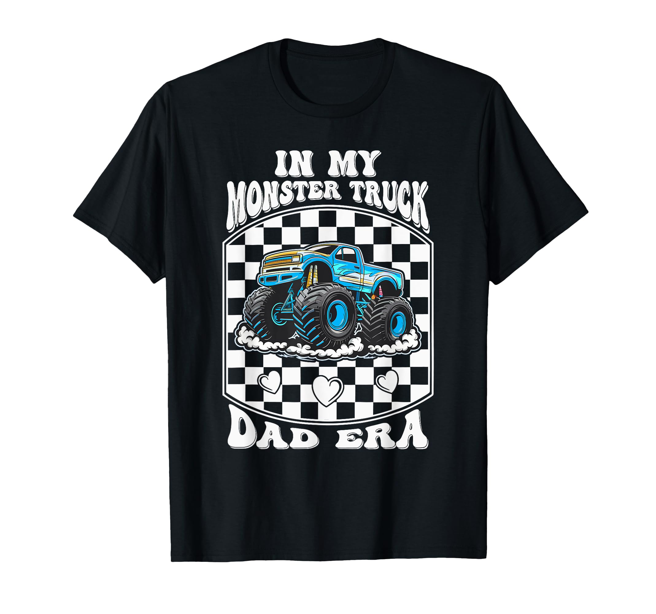 Groovy My Monster Truck Dad Era Monster T-Shirt - Graphic Print for Adults - T-Shirt, Sweatshirt, Hoodie