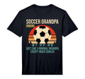 Mens Soccer Grandpa Definition Soccer T-Shirt - Minimalist Print Unisex - T-Shirt, Sweatshirt, Hoodie