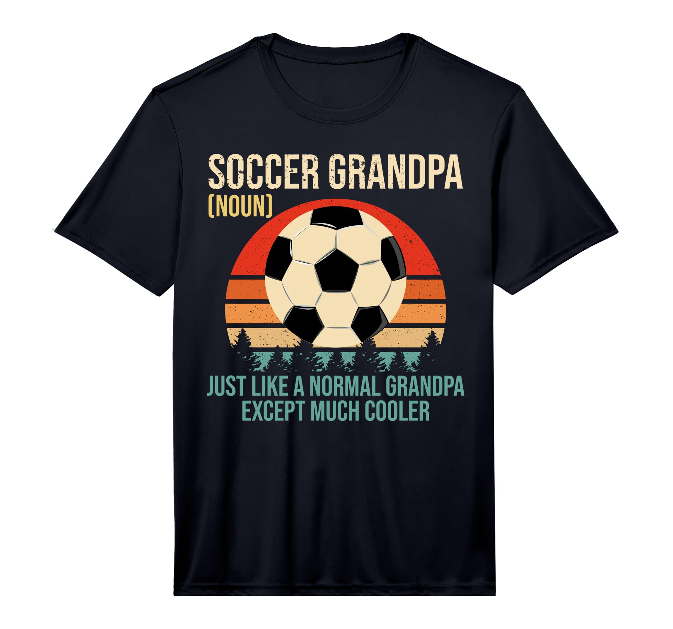 Mens Soccer Grandpa Definition Soccer T-Shirt - Minimalist Print Unisex - T-Shirt, Sweatshirt, Hoodie