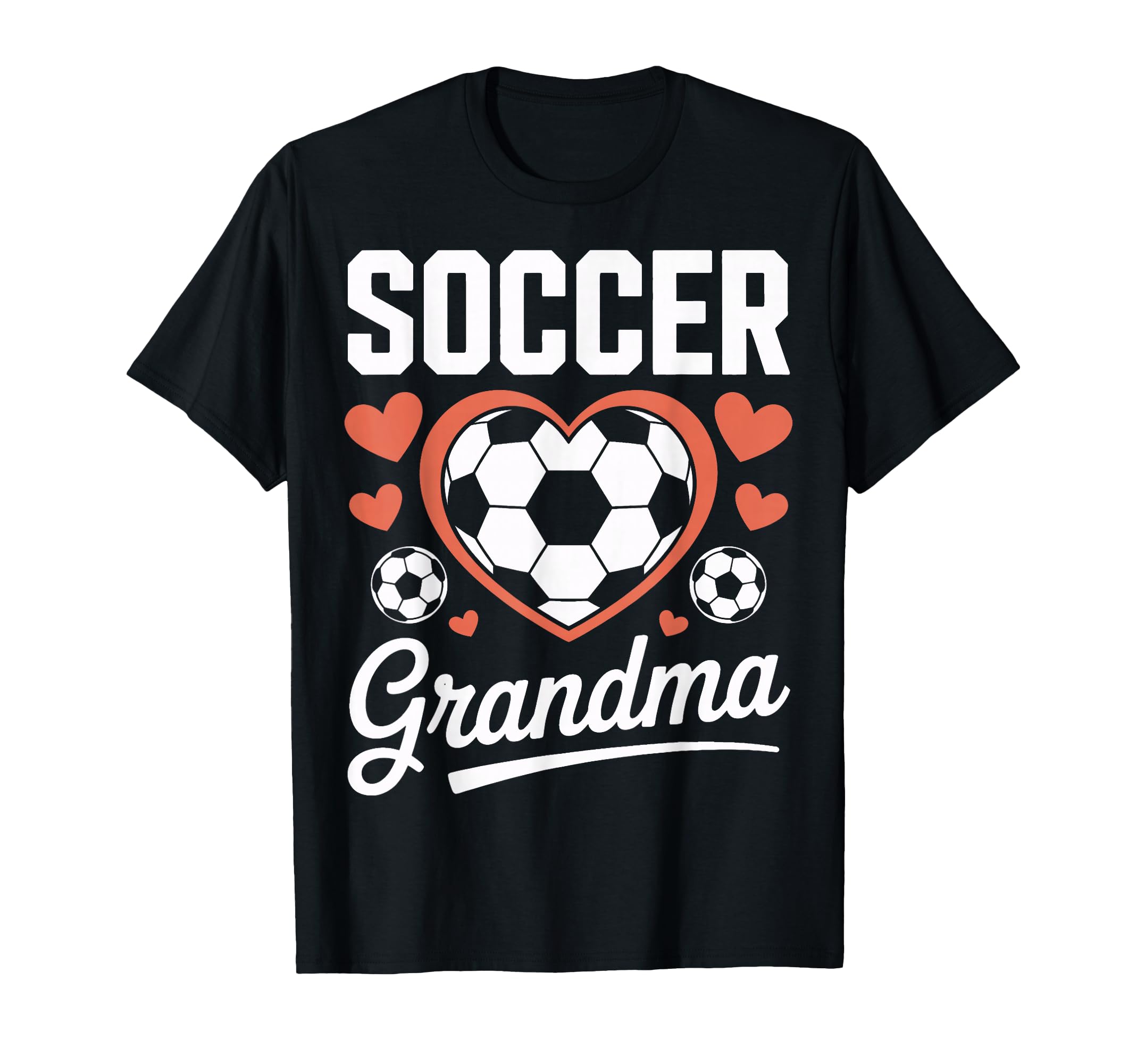 Proud Soccer Grandma Sports Mom Game T-Shirt - Graphic Print for Adults - T-Shirt, Sweatshirt, Hoodie