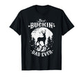 Best Buckin Dad Ever Deer Hunting T-Shirt - Minimalist Print for Adults - T-Shirt, Sweatshirt, Hoodie