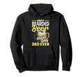 Best Bearded Beer Lovin Dog Dad Pet Hoodie - Novelty Apparel for Adults - T-Shirt, Sweatshirt, Hoodie