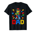 Family Dad Master Builder Building T-Shirt - Graphic Print for Adults - T-Shirt, Sweatshirt, Hoodie