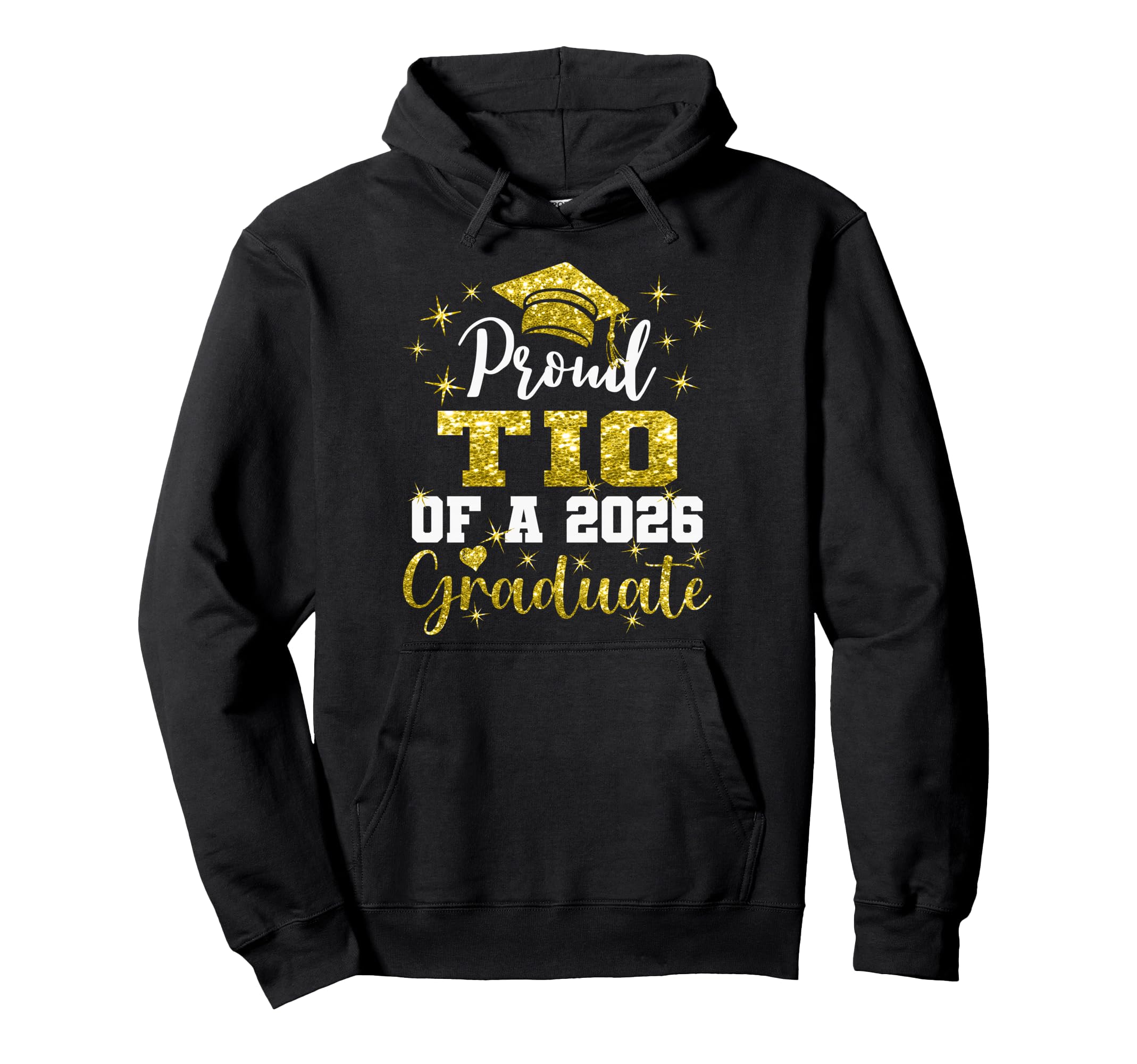 Super Proud Tio 2026 Graduate Senior Hoodie - Casual Everyday Wear Unisex - T-Shirt, Sweatshirt, Hoodie