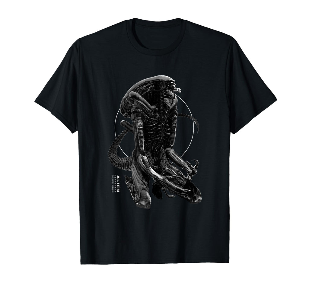 Alien Xenomorph Organism Horror T-Shirt - Novelty Apparel for Adults - T-Shirt, Sweatshirt, Hoodie