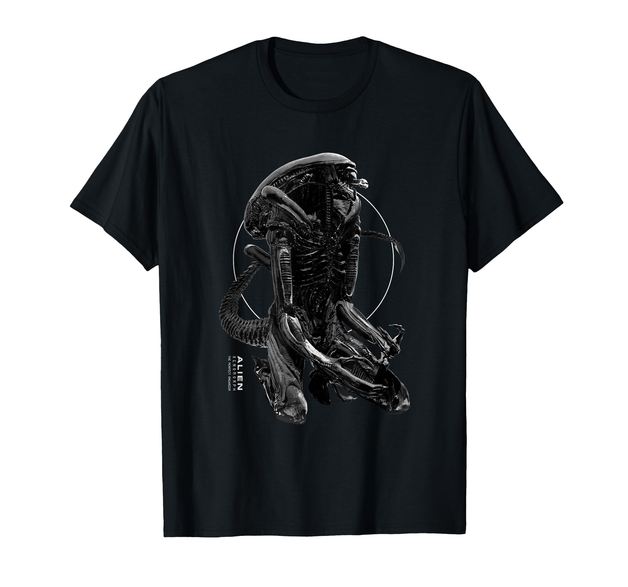 Alien Xenomorph Organism Horror T-Shirt - Novelty Apparel for Adults - T-Shirt, Sweatshirt, Hoodie