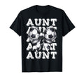 Coquette Soccer Aunt Matching Family T-Shirt - Unique Graphic for Adults - T-Shirt, Sweatshirt, Hoodie