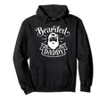 Bearded Daddy Fathers Day Gift Beard Dad Hoodie - Graphic Print for Adults - T-Shirt, Sweatshirt, Hoodie