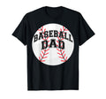 Dad Baseball Fathers Day Proud Daddy T-Shirt - Unique Graphic Unisex - T-Shirt, Sweatshirt, Hoodie
