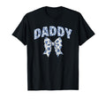 Daddy Coquette Toile Blue Bow Floral T-Shirt - Custom Art Print Unisex - T-Shirt, Sweatshirt, Hoodie
