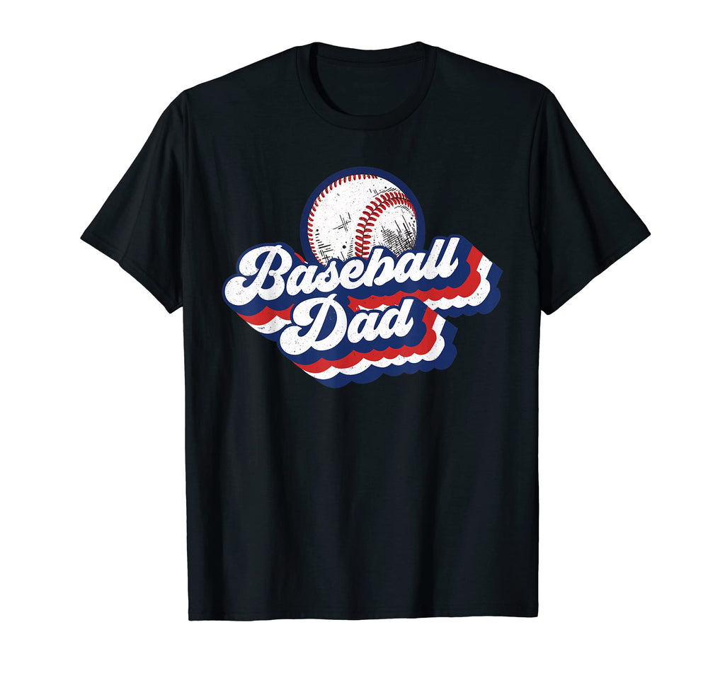 Baseball Dad Grandpa Grandparents T-Shirt - Graphic Print Men Women - T-Shirt, Sweatshirt, Hoodie