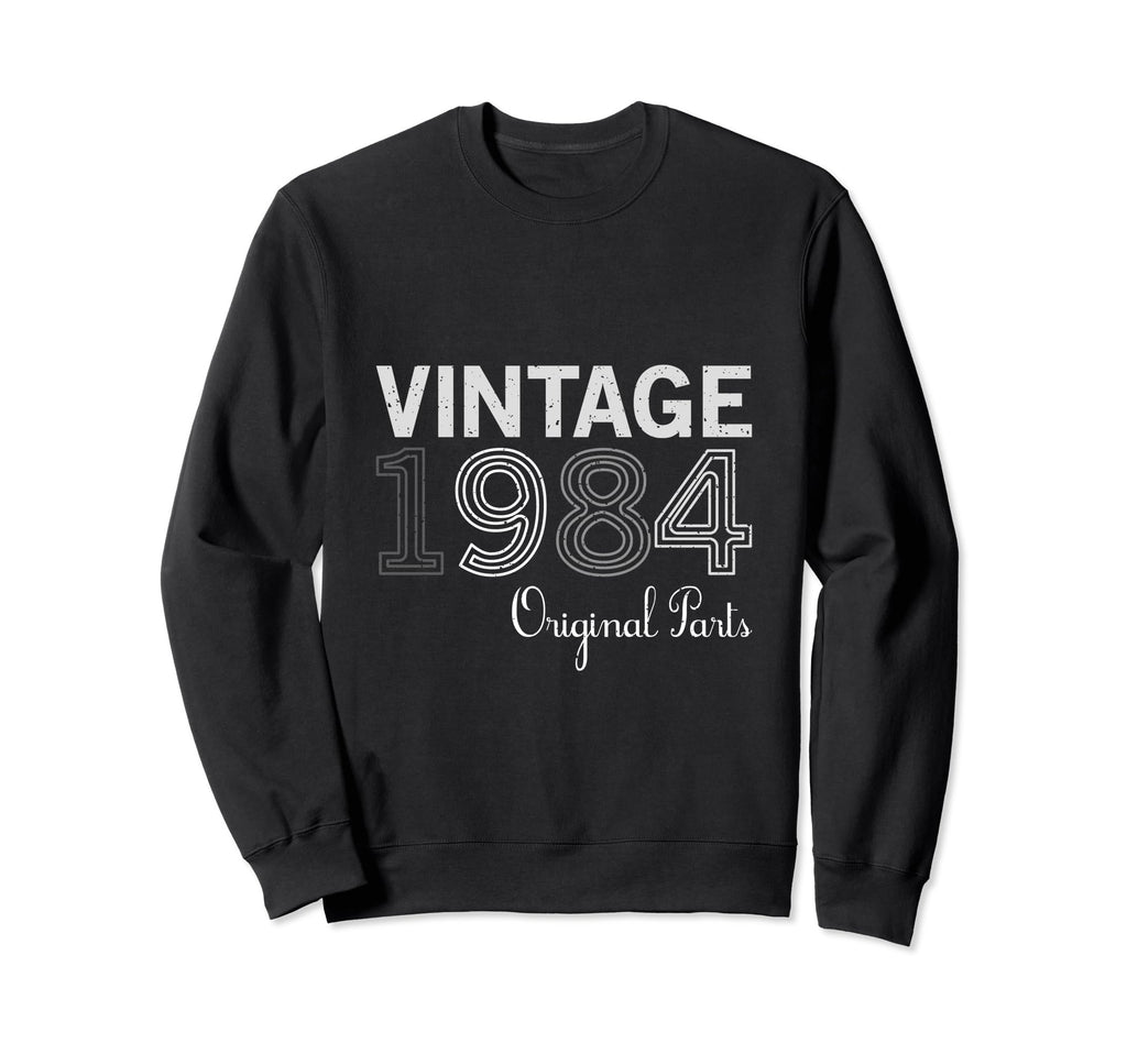 Year 1984 Gift Birthday Mom Dad Sweatshirt - Custom Art Print Men Women - T-Shirt, Sweatshirt, Hoodie