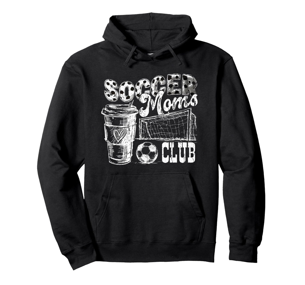 Soccer Moms Club Livin That Soccer Mom Life Hoodie - Unique Graphic Unisex - T-Shirt, Sweatshirt, Hoodie