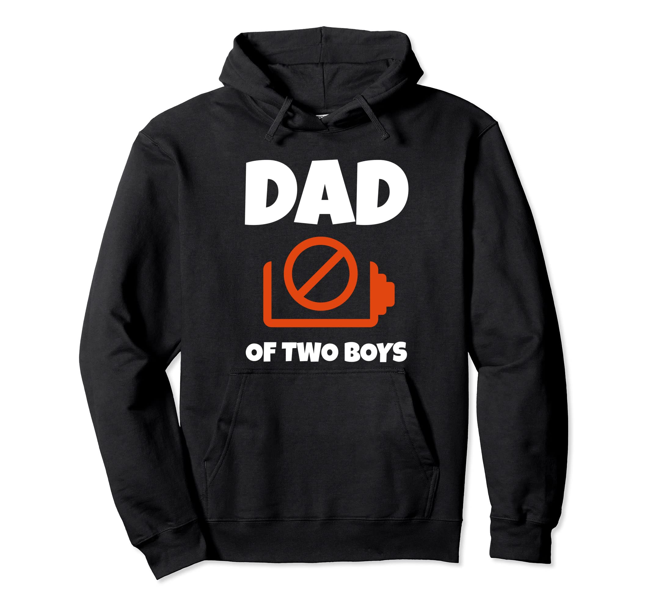 Dad Two Low Battery Dad Battery Low Hoodie - Streetwear Style Men Women - T-Shirt, Sweatshirt, Hoodie