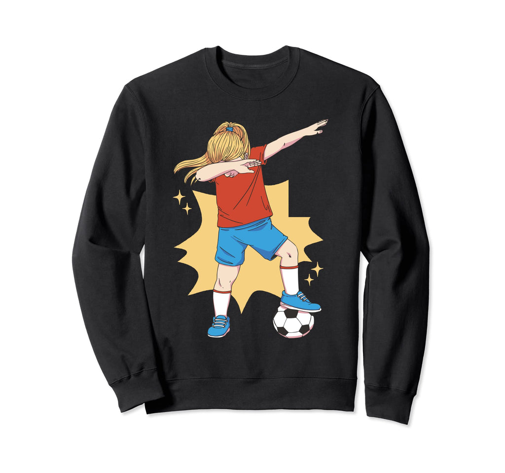 Dabbing Football Soccer Sweatshirt - Fun Novelty Design Unisex - T-Shirt, Sweatshirt, Hoodie