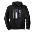 Hawaii Thin Blue Line Police Week Leo Usa Hoodie - Trendy Graphic Unisex - T-Shirt, Sweatshirt, Hoodie