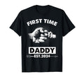 Fathers Day 2024 First Time Daddy T-Shirt - Streetwear Style for Adults - T-Shirt, Sweatshirt, Hoodie