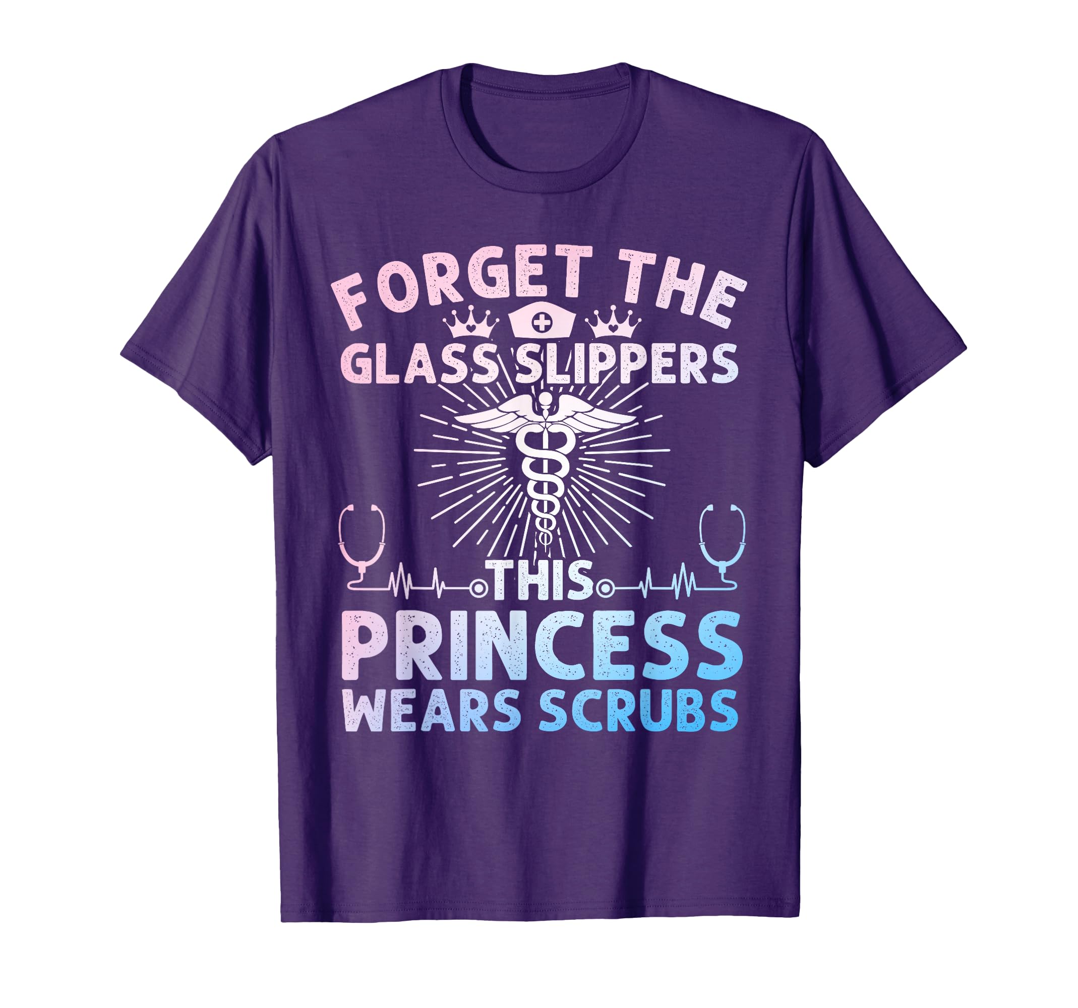 Funny Princess Nurse Nursing Nurse T-Shirt - Aesthetic Graphic Men Women - T-Shirt, Sweatshirt, Hoodie