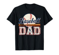 Baseball Dad Play Ball Softball Papa T-Shirt - Fun Novelty Design Unisex - T-Shirt, Sweatshirt, Hoodie