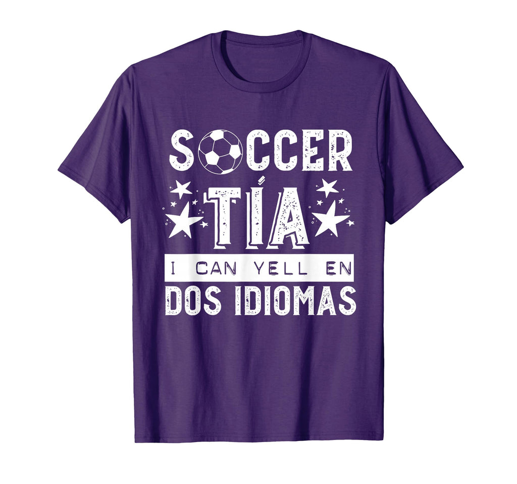 Soccer Futbol Tia Or Aunt Hispanic T-Shirt - Graphic Print for Adults - T-Shirt, Sweatshirt, Hoodie