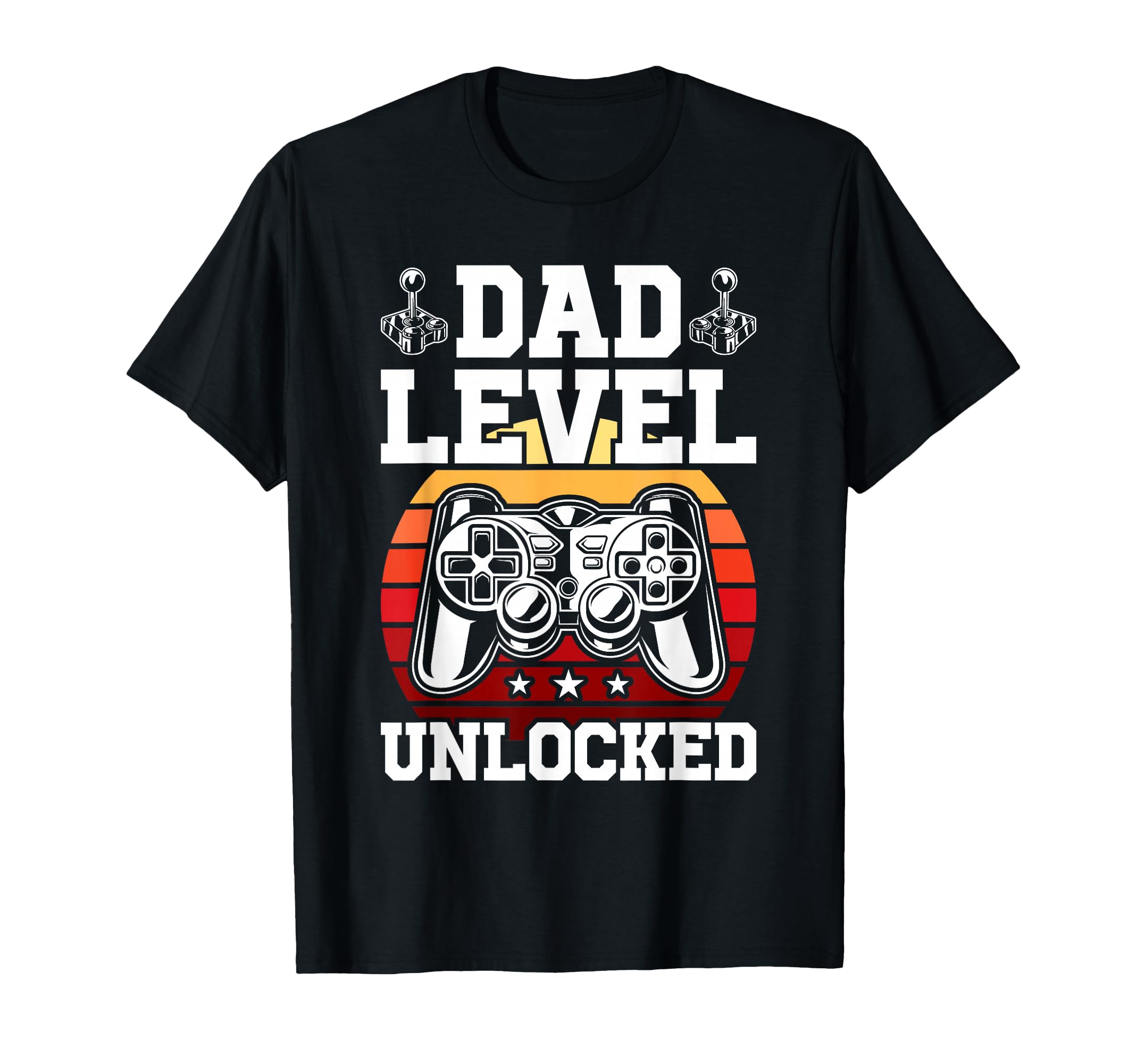 Dad Level Unlocked Video Gamer Gaming T-Shirt - Aesthetic Graphic Unisex - T-Shirt, Sweatshirt, Hoodie