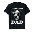 Legen Dairy Dad Cow Farmer Fathers Day T-Shirt - Trendy Graphic Men Women - T-Shirt, Sweatshirt, Hoodie