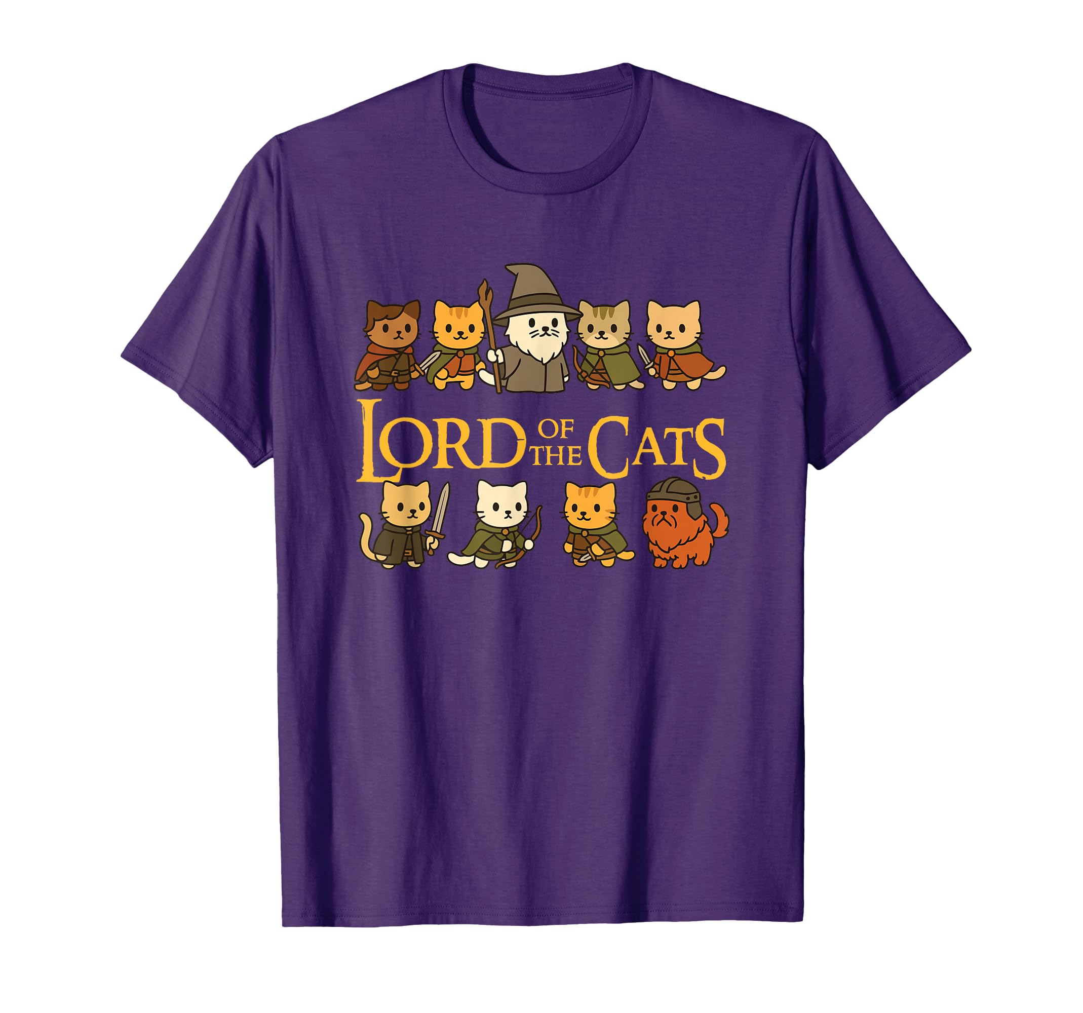 Lord Cats Cat Lover Kitten Owner Kitty T-Shirt - Novelty Apparel for Adults - T-Shirt, Sweatshirt, Hoodie