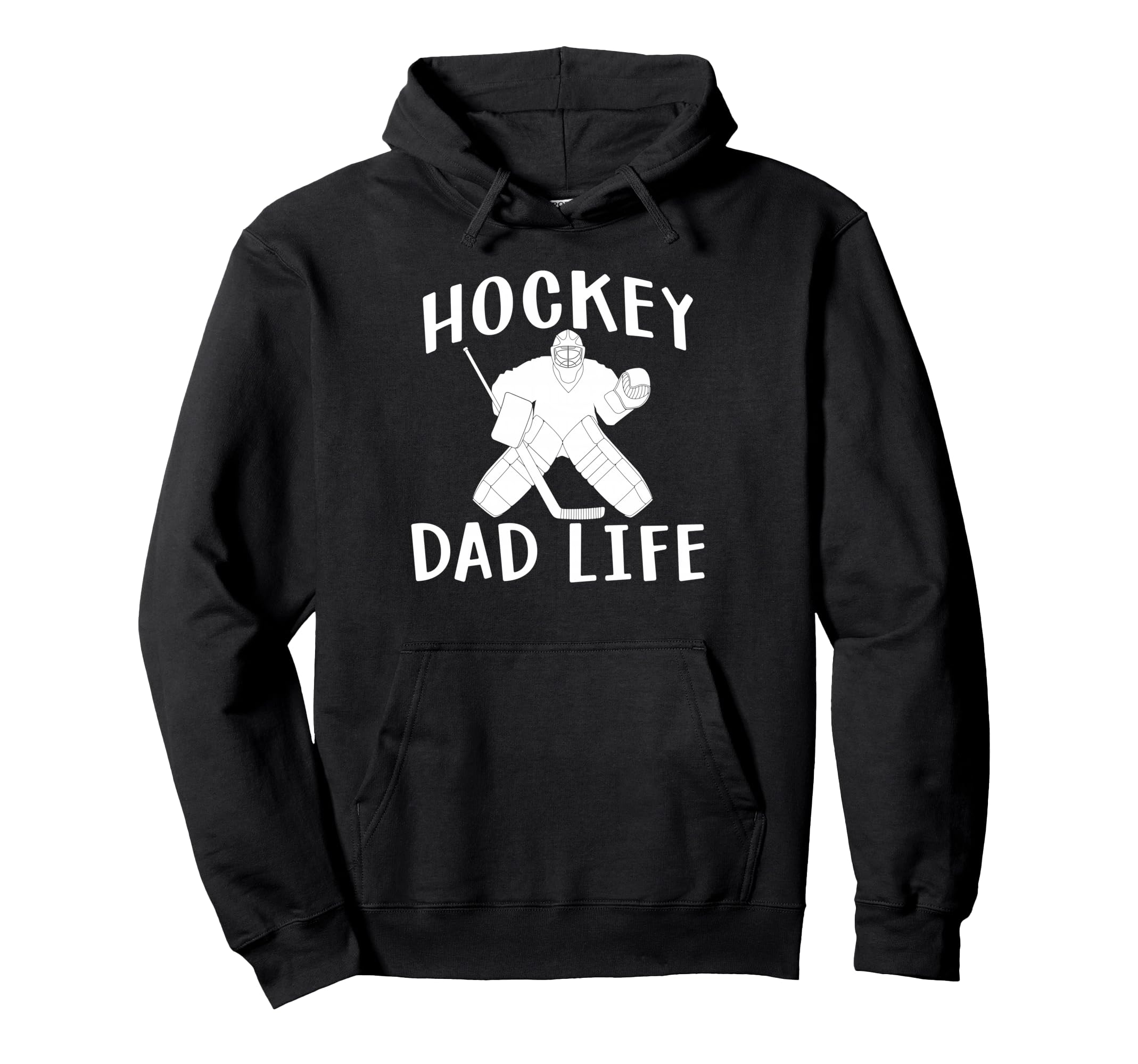 Hockey Dad Life Game Day Sports Dad Hoodie - Custom Art Print Unisex - T-Shirt, Sweatshirt, Hoodie