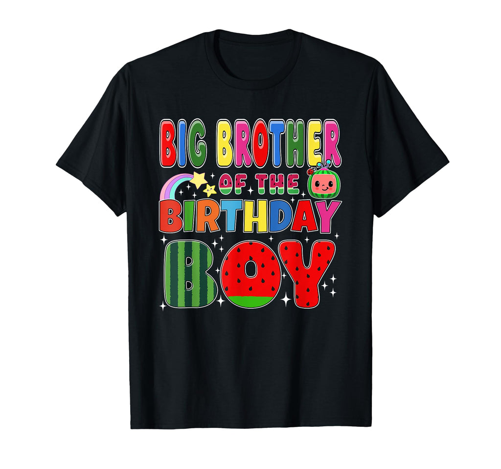 Big Brother Birthday Melon Family T-Shirt - Custom Art Print for Adults - T-Shirt, Sweatshirt, Hoodie
